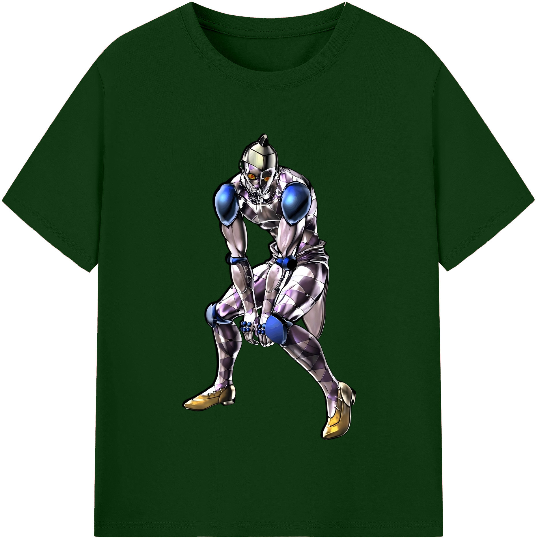 （画像用） ジョジョの奇妙な冒険 JoJo's Bizarre Adventure 綿100％半袖Tシャツ（フロントプリント）